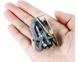 Lichtgewicht Titanium Mini Camping Fornuis voor Buiten Koken en Overleving