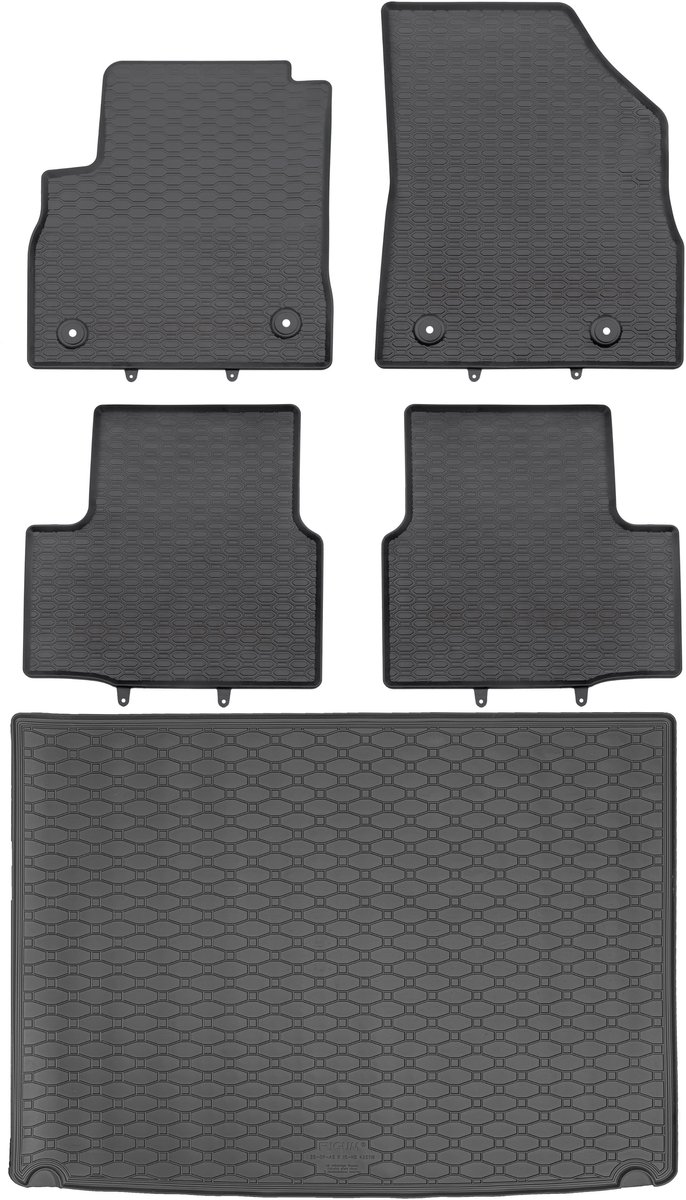 Max-Dywanik Rigum + Geyer - Bagażnikmat - Opel Astra V K - 2015-2021 - Zwart