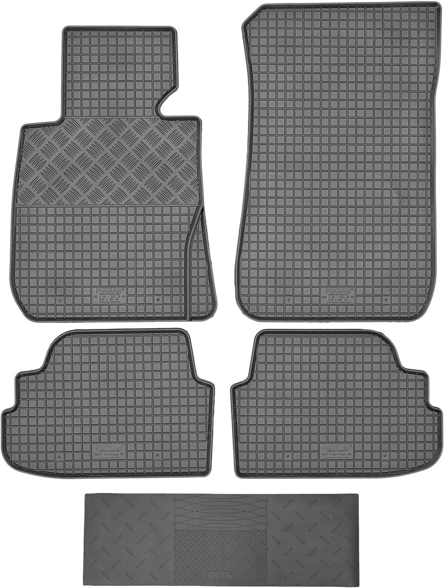 Max-Dywanik - Rigum Serie - Autodywanen - BMW 1 E81 E82 - Zonder Stoppers