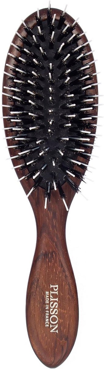 Pneumatische Haarborstel Hout Natuurhaar voor Mannen en Vrouwen