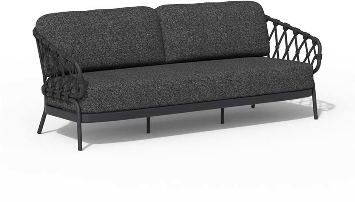 Tierra outdoor - Natal 3-zits lounge bank charcoal