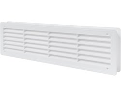 Dubbelzijdige Ventilatiegrille voor Deur - Universele Luchtverversing voor Badkamer en Kasten