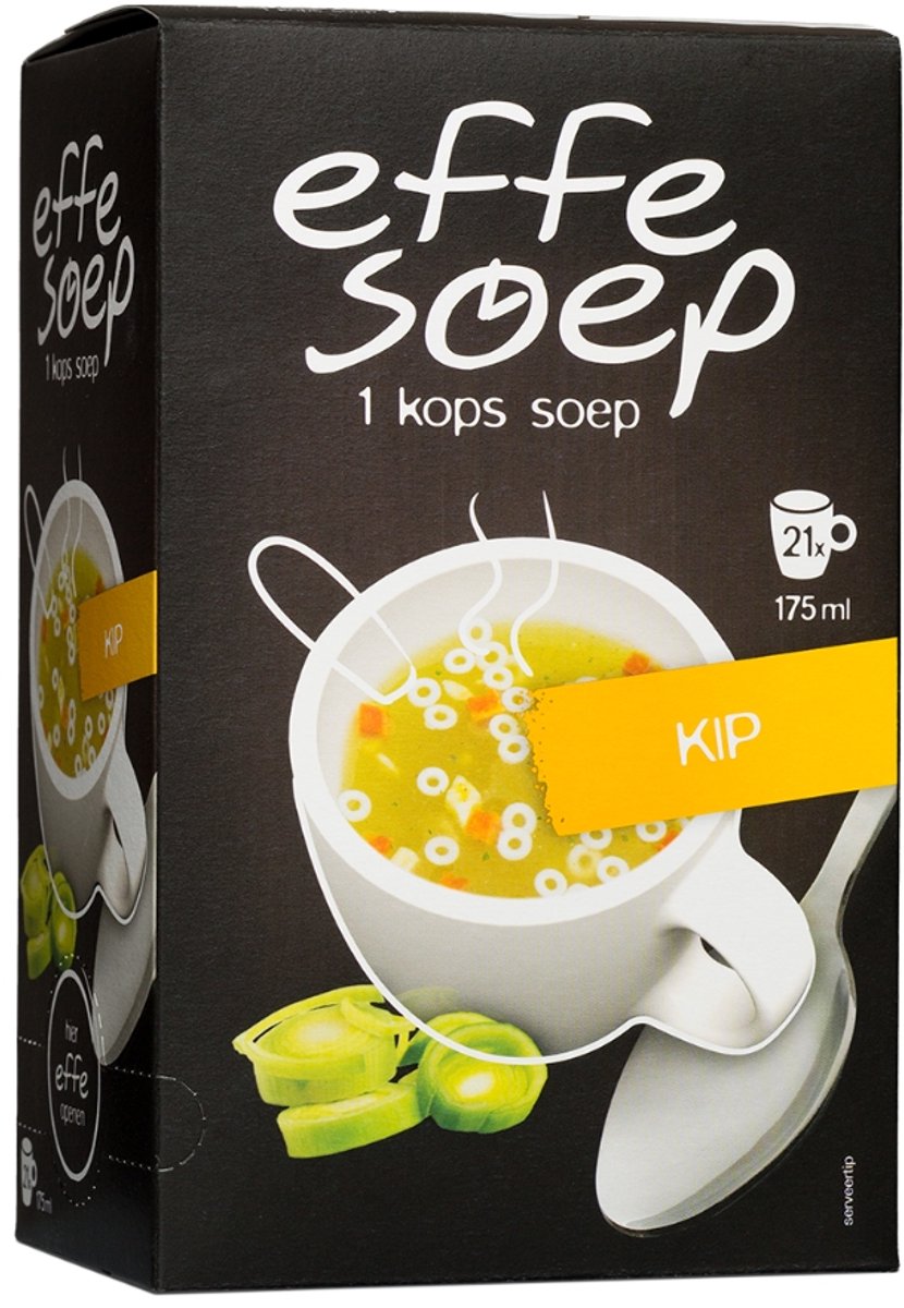 Effe soep - Kip - 175 ml (21 stuks)