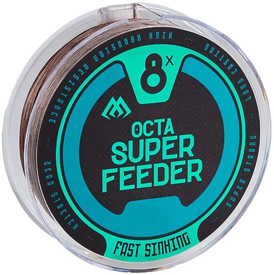 Mikado Octa Super Feeder Sinking Gevlochten Vislijn 150 M Blauw 0.100 mm van Mikado — afbeelding 2