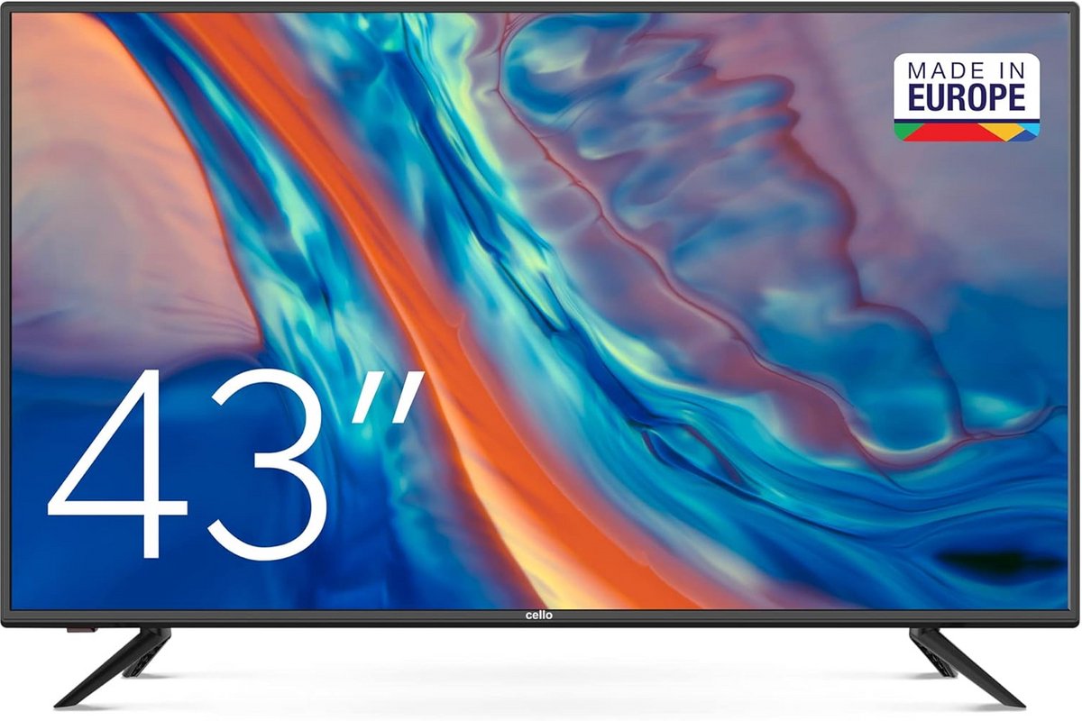 43 Inch (109cm) Full HD LED Televisie met DVB-T2/C/S2 Tuner