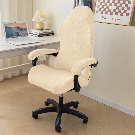 Voordeelset Stoelhoes voor Ergonomische Gaming Stoelen en Bureaustoelen - Stretch Stof — afbeelding 2