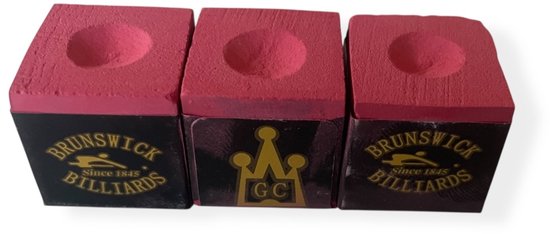 Master billiard - biljartkrijt - 3 stuks - biljart krijt - pool krijt - keu krijt - roze van Merkloos — afbeelding 5
