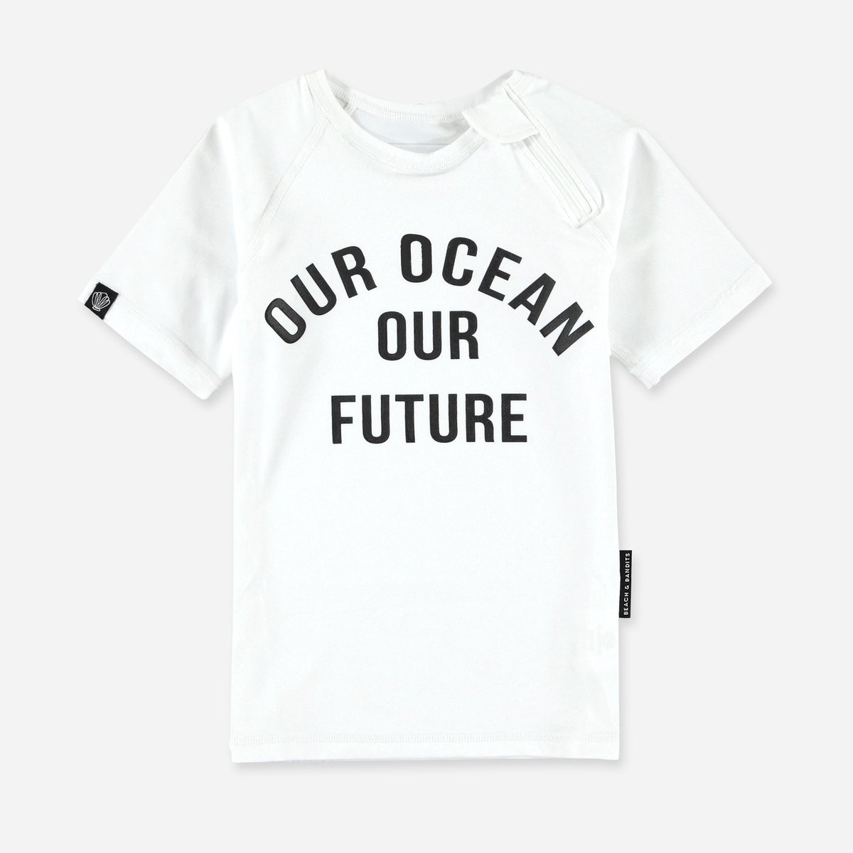 OUR OCEAN TEE (plastic soup foundation) - Zwemshirt korte mouw UV50+ bescherming
