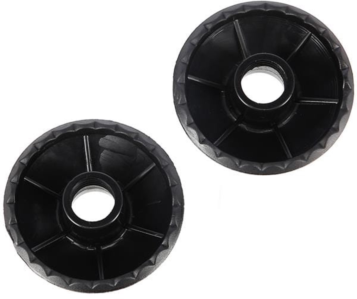 Nils TN103 - Nordic Walking Talerzjes - Plastic - 5cm Diameter - Zwart
