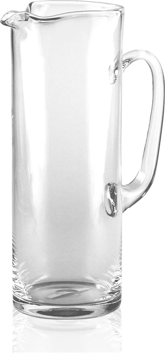 Grote Kristallen Kan XXL 2 Liter - Robuust en Vaatwasmachinebestendig voor Feestjes en Dagelijks Gebruik