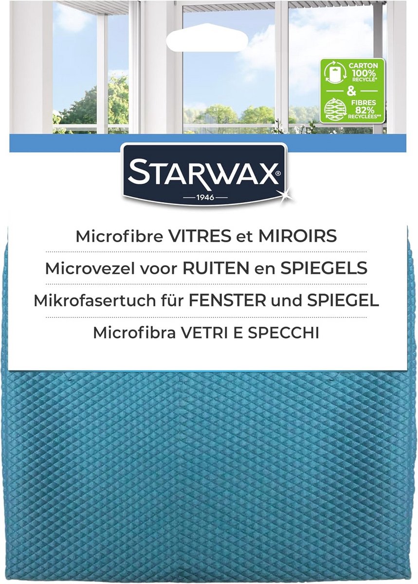 Microvezel Poetsdoek - Pluizenvrij Schoonmaken voor Glas en Glans