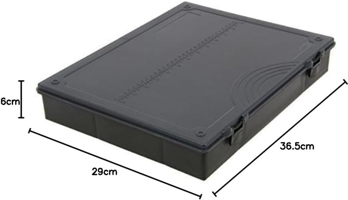 Compleet Karper Vis Tackle Box Systeem met Bit Boxes en Stijve Rig Board