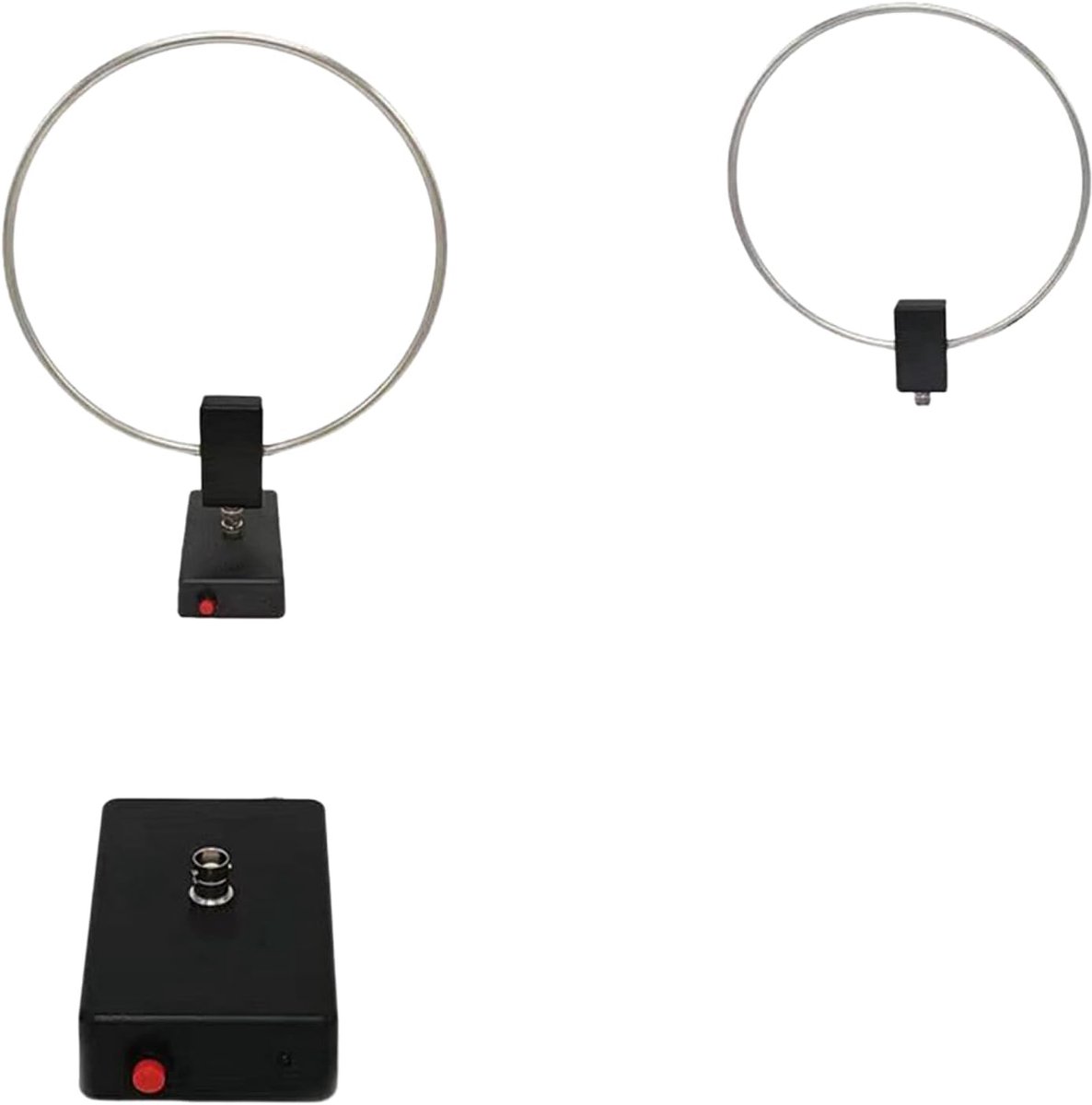 Actieve Antenne - Korte Golf Antenne - Radio Ontvangst - Ingebouwde Batterij - 260mm Ring