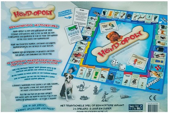 Hondopoly Gezelschapsspel