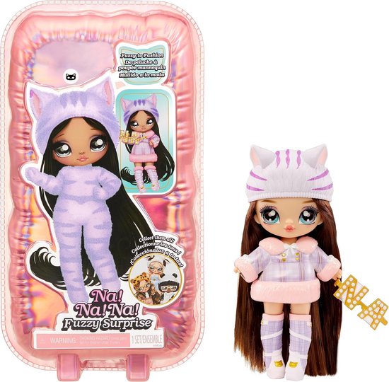Pluche Verrassingspop Jaguar - 18cm Beweegbaar Modepop Speelgoed voor Kinderen — afbeelding 2