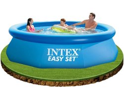 Piscine Gonflable - Plaisir d'Été - Jardin et Balcon - Montage Rapide - 305x76cm - Bleu