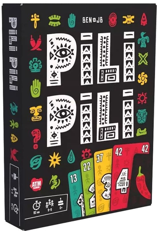 Pili Pili - Kaartspel – Partyspel – Hilarisch – Snel Spelverloop – Ideaal voor Feestjes