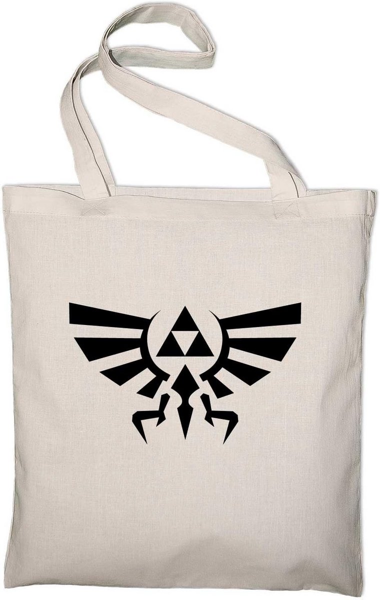 Jute Tas Katoenen Tas met Triforce Logo