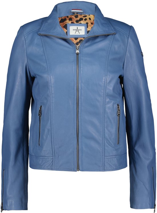 Dames herfst winter leren jas faux leren jas dames leren jas
