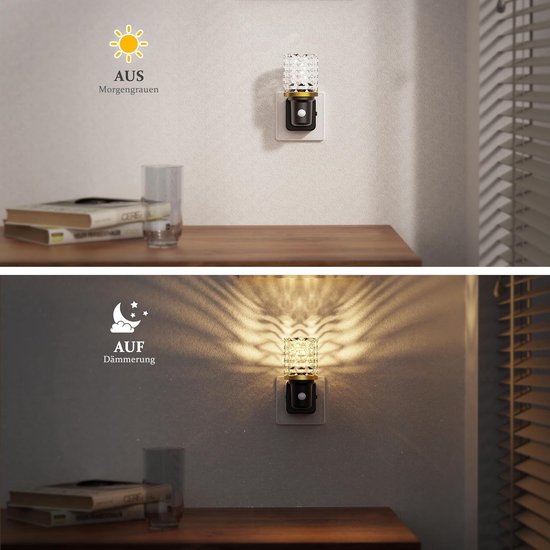 Dimbaar LED Nachtlampje met Bewegingsdetector en Schemersensor voor Kinderen van Varta — afbeelding 2