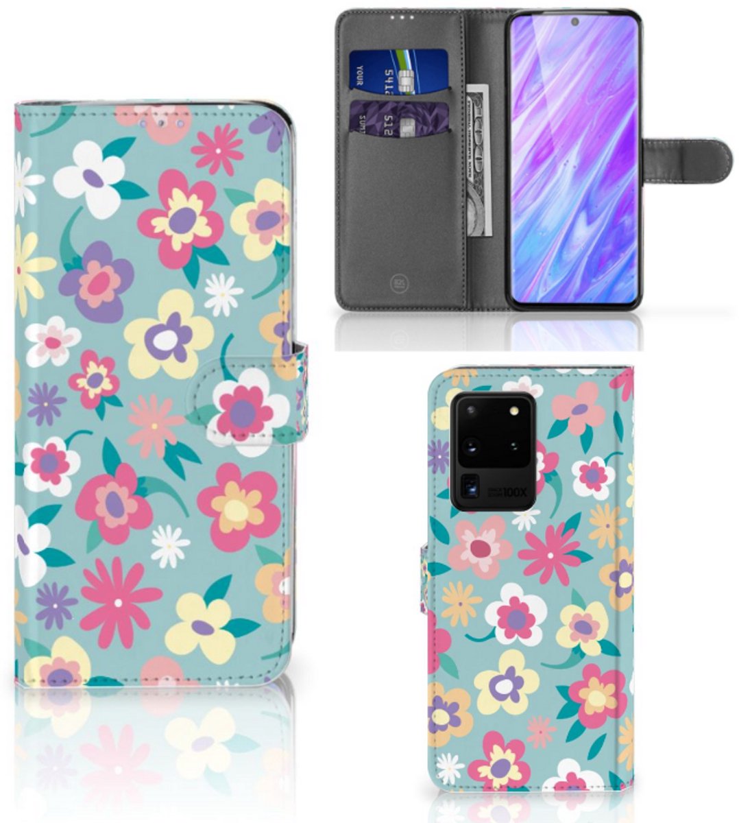 Samsung Galaxy S20 Ultra Hoesje Flower Power