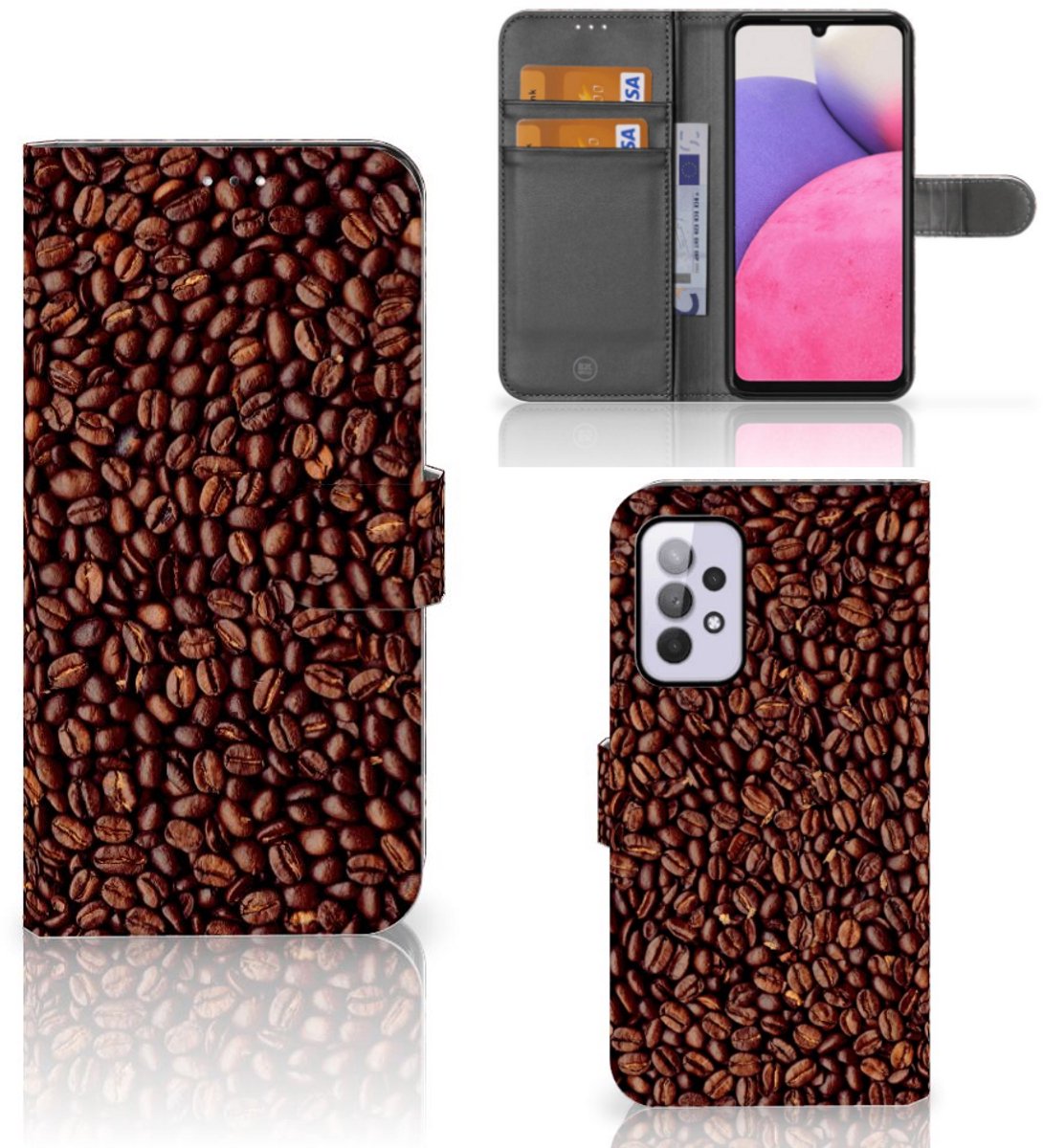 Samsung Galaxy A33 5G Book Cover Koffiebonen