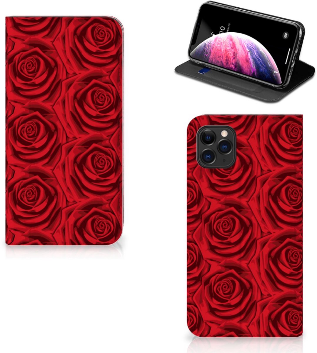 Apple iPhone 11 Pro Max Smart Cover Red Roses