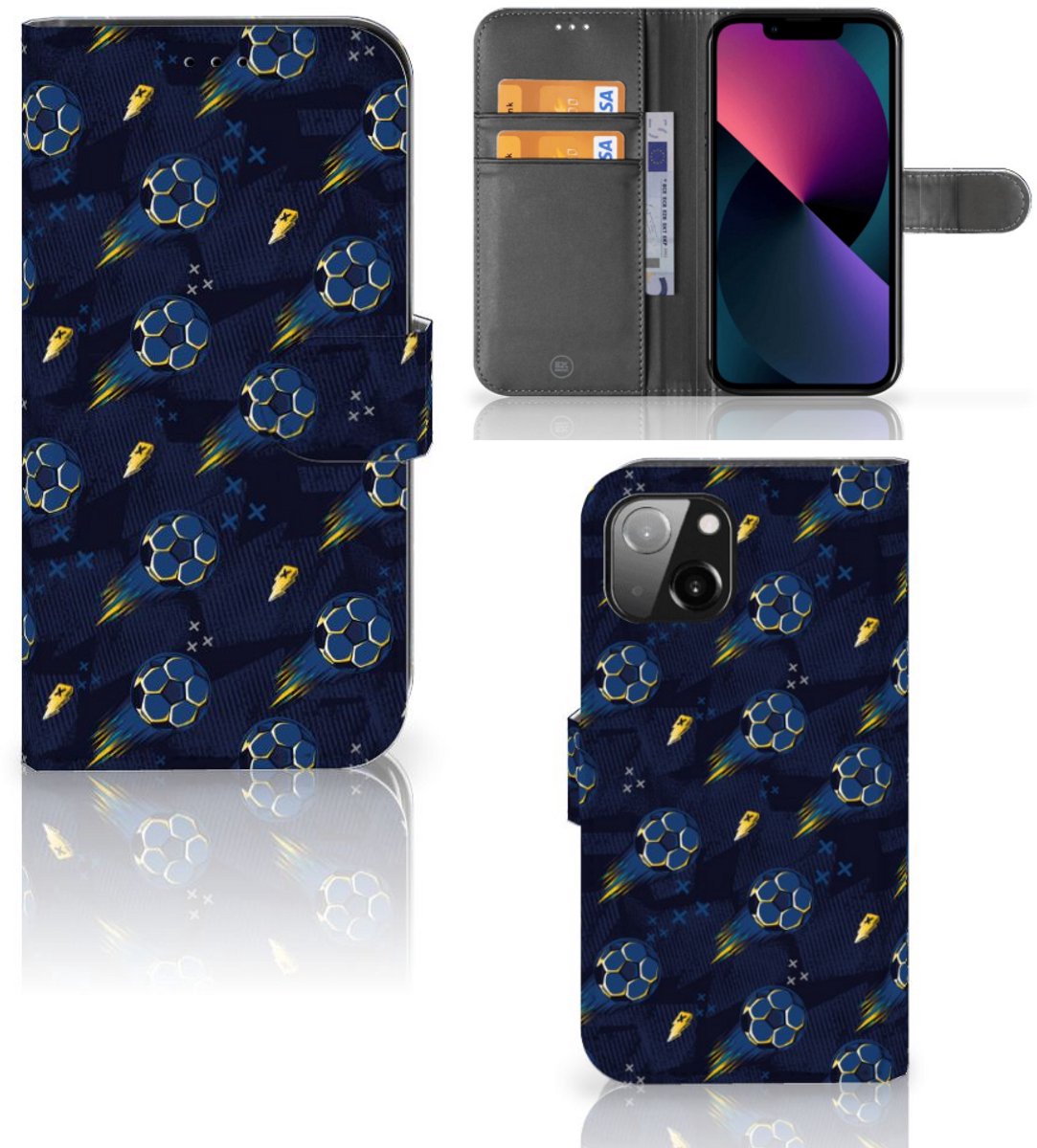 Telefoon Hoesje voor Apple iPhone 13 Voetbal