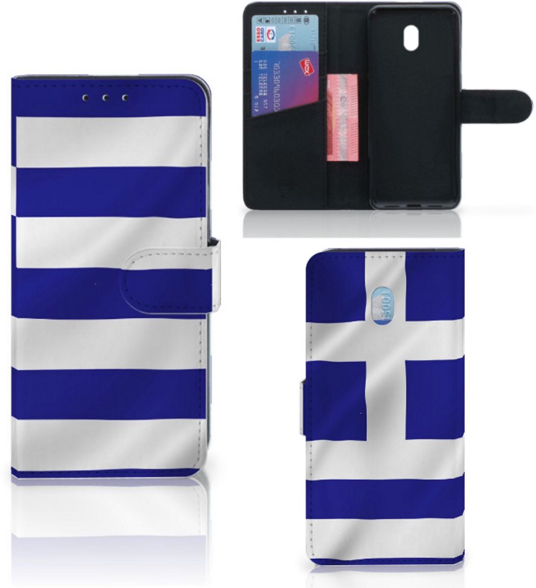 Xiaomi Redmi 8A Bookstyle Case Griekenland