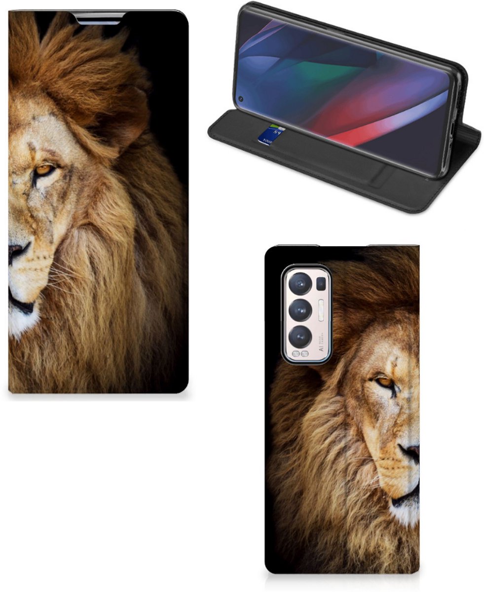 OPPO Find X3 Neo Hoesje maken Leeuw