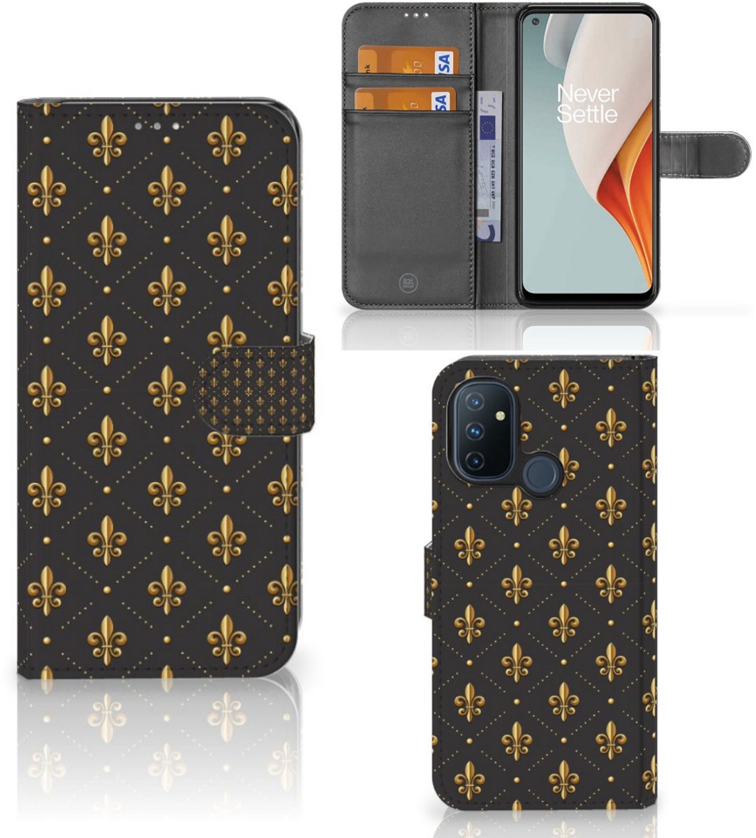 OnePlus Nord N100 Telefoon Hoesje Franse Lelie