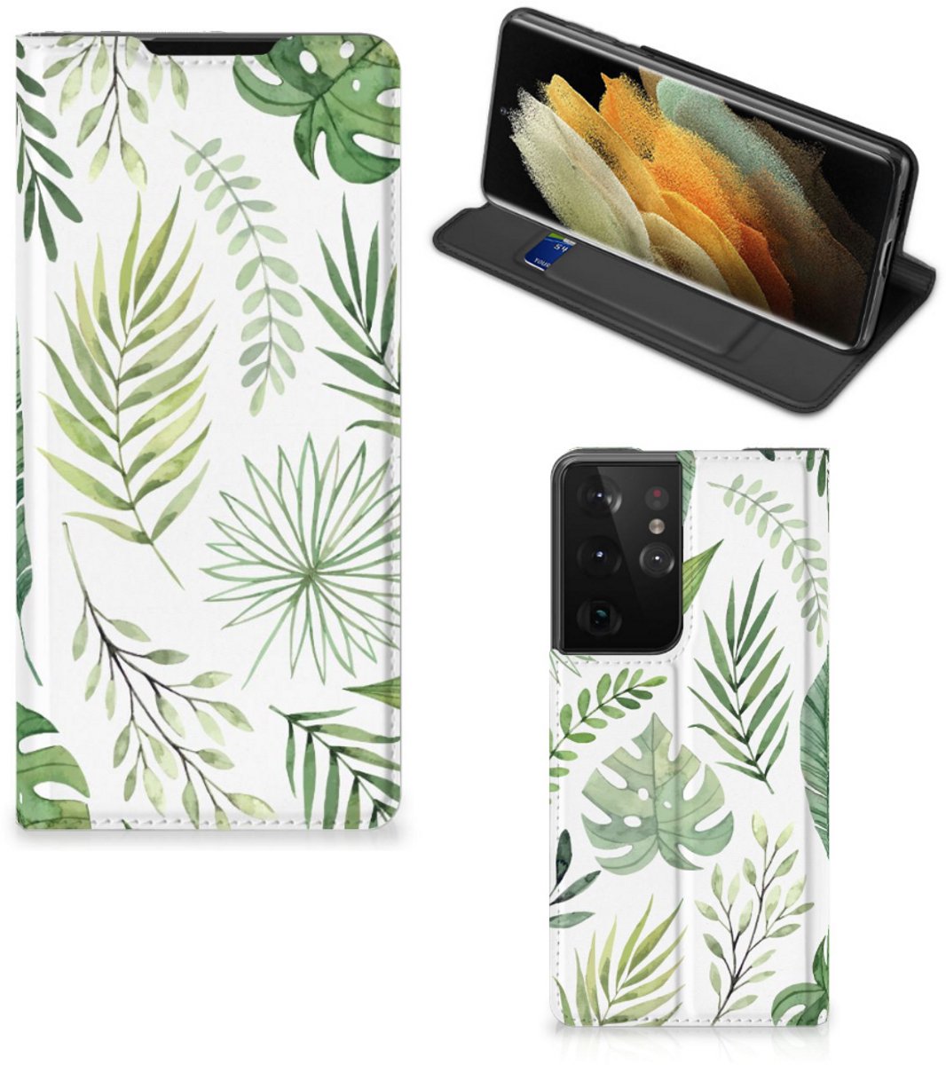 Samsung Galaxy S21 Ultra Smart Cover Leaves