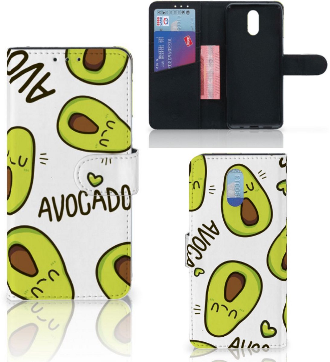 Nokia 2.3 Leuk Hoesje Avocado Singing