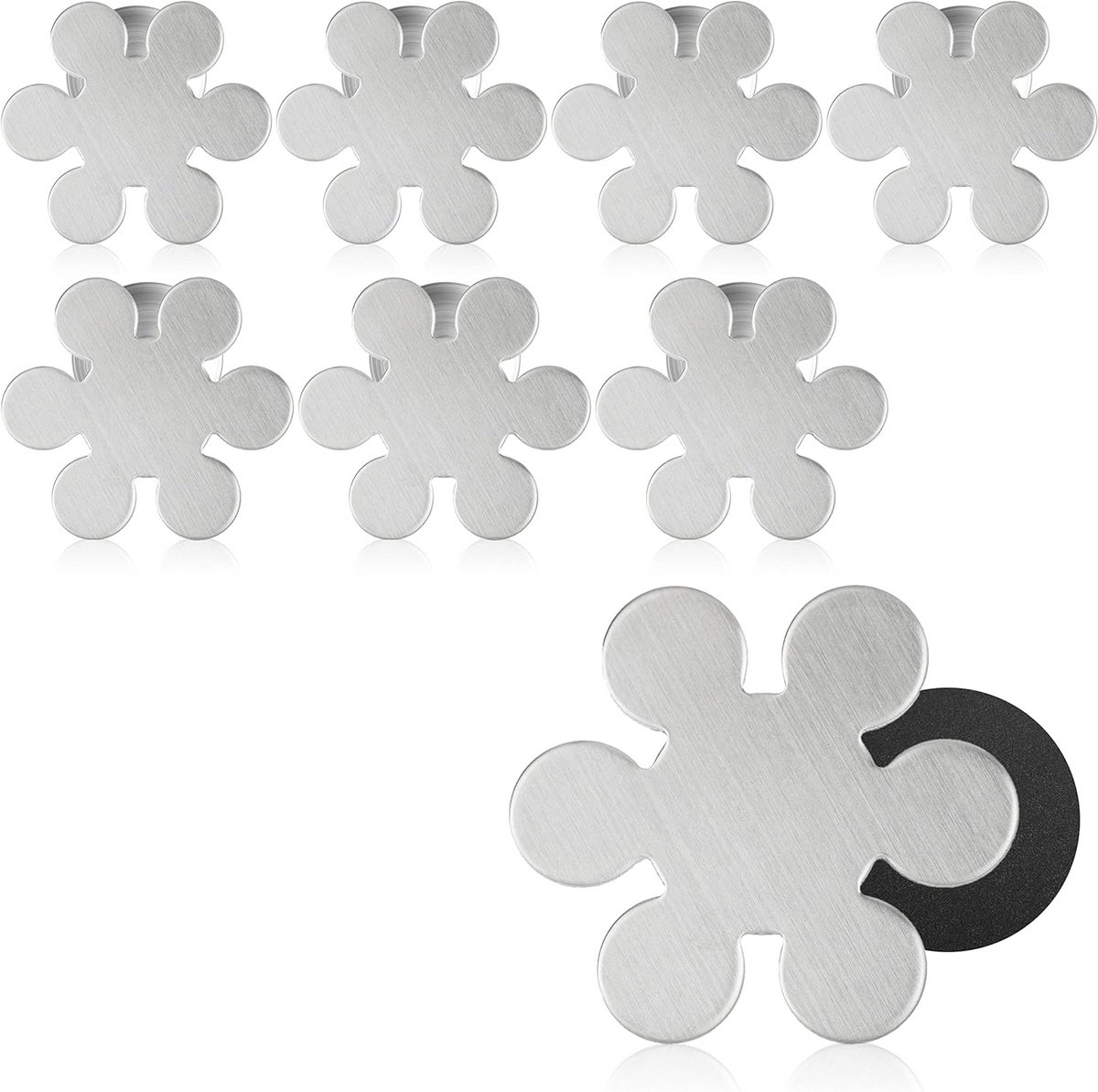 Tafelkleedgewichten van RVS - Set van 8 - Tafelkleedklemmen voor Stevige Bevestiging