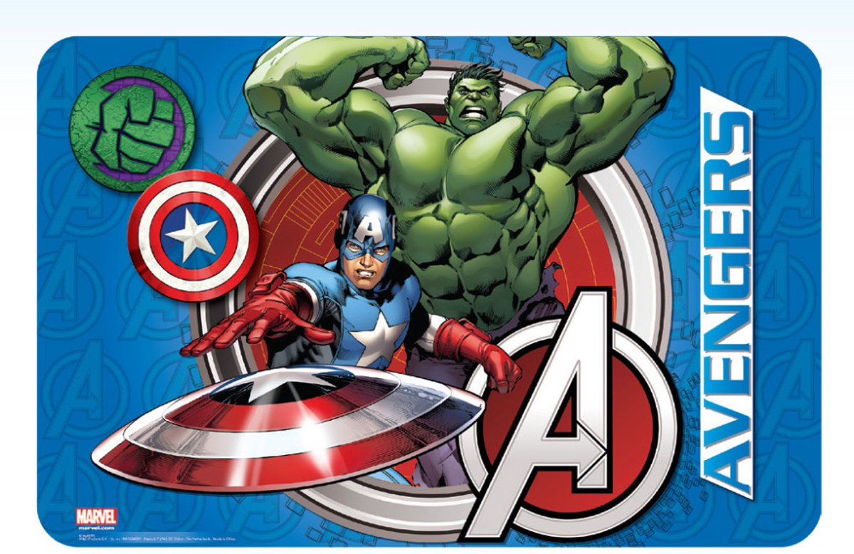 Avengers-placemat 43x28 cm