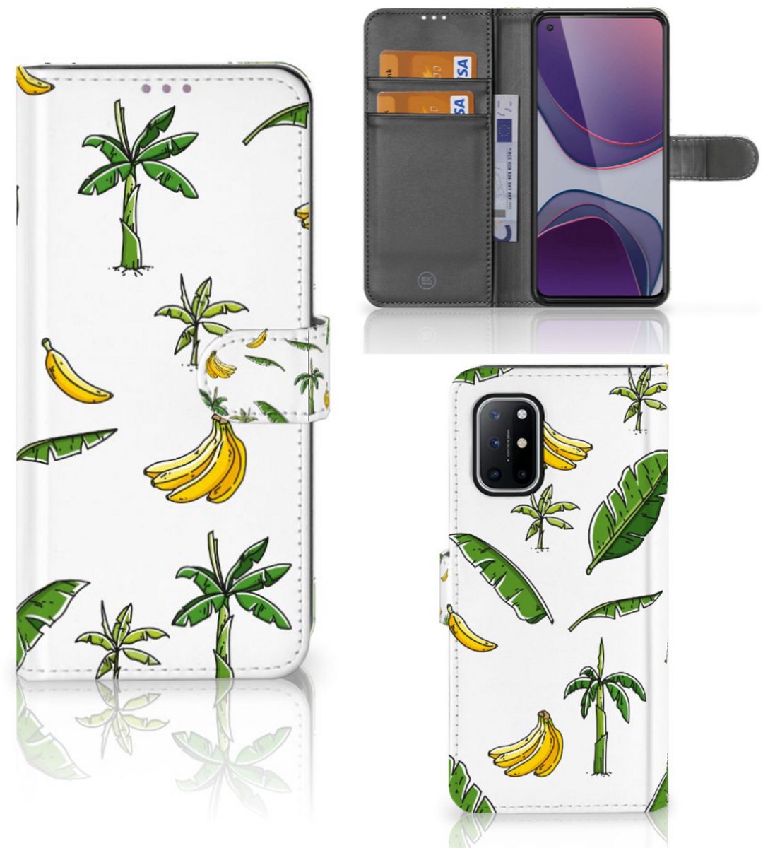 OnePlus 8T Hoesje Banana Tree
