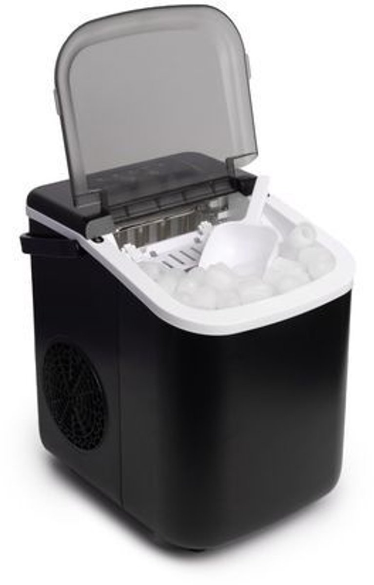 QLT ijsblokjesmachine - 9 ijsblokjes in 9 minuten - auto-clean - 1,1 liter watertank