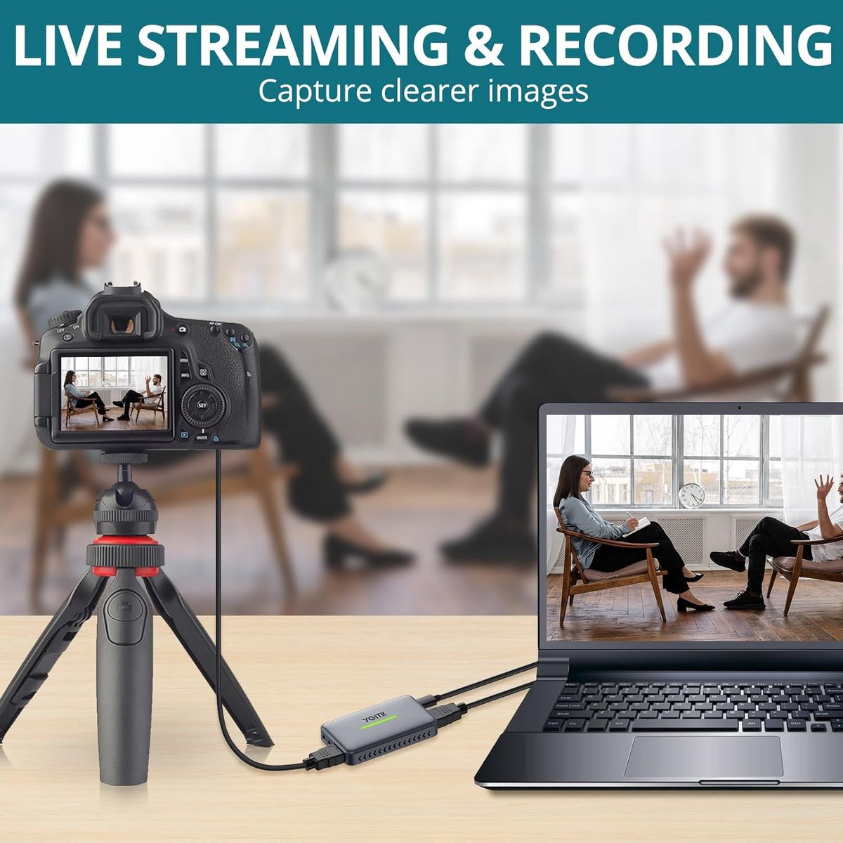 4K HDMI Video Capture Card voor soepele live-streams thumbnail 4
