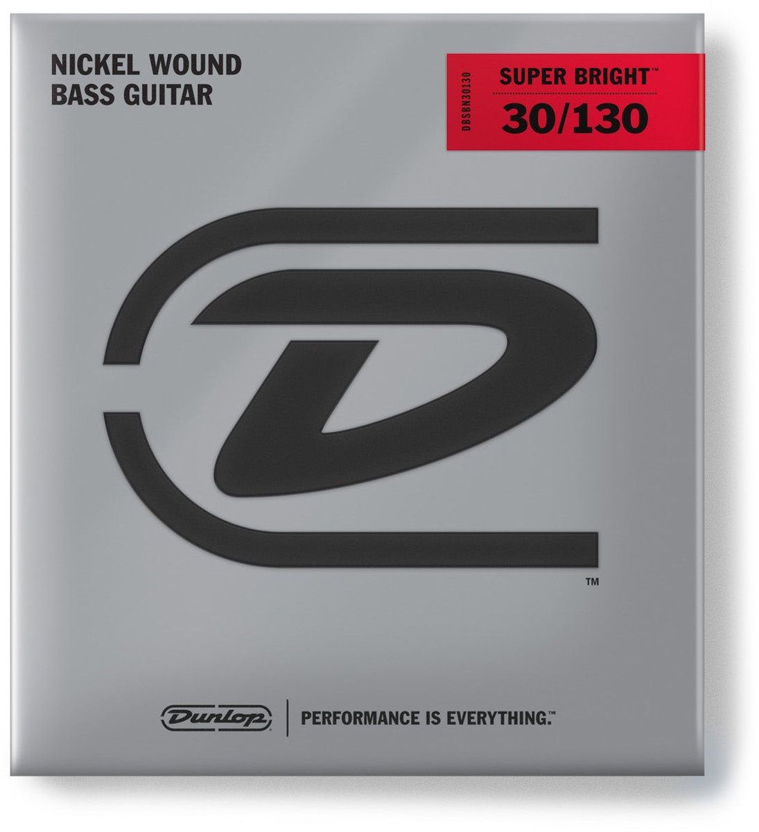 Dunlop DBSBN30130 Super Bright NW Medium 30-130 voor 6-snarige basgitaar