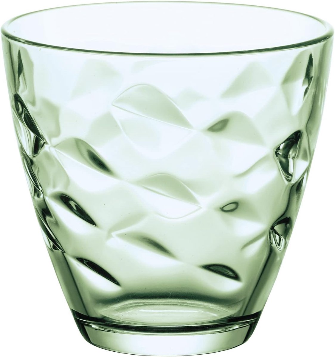 Kleurige Waterglazen van Glas - 26 cl - Set van 6 Stuks