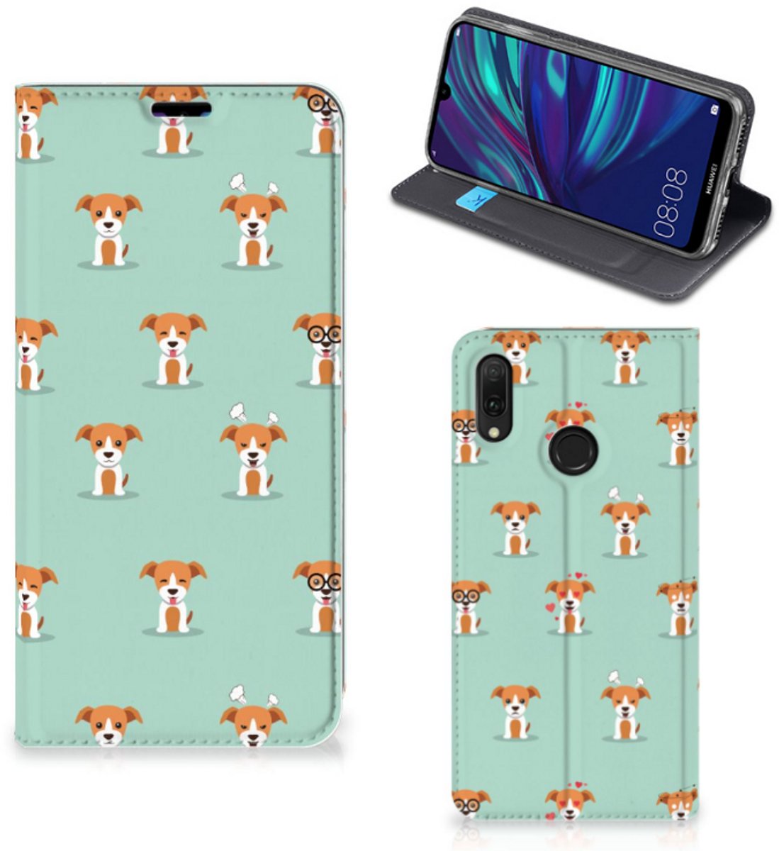 Huawei Y7 hoesje Y7 Pro (2019) Hoesje maken Pups