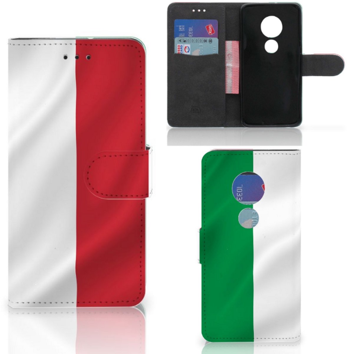 Motorola Moto G7 Play Bookstyle Case Italië