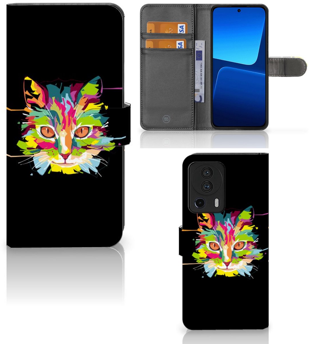 Xiaomi 13 Lite Leuk Hoesje Cat Color