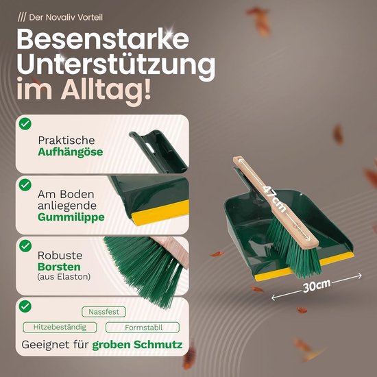 Veegset met lange steel - 4-delige set voor buitenreiniging — afbeelding 5