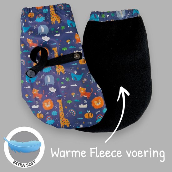 Waterdichte Babyschoentjes voor 3 - 24 Maanden - Fleece Voering - Verschillende Ontwerpen - Buitenschoenen voor Peuters — afbeelding 5