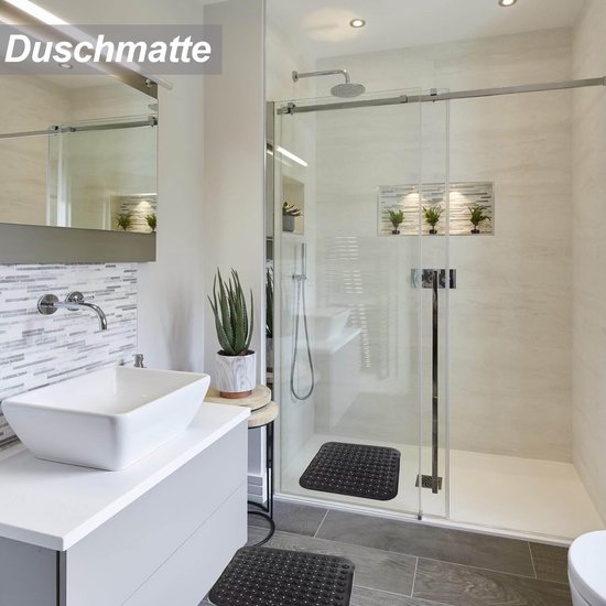 Antislip Douchemat 48 x 48 cm - Veilig en Duurzaam voor Doucheruimtes en Sauna's — afbeelding 4