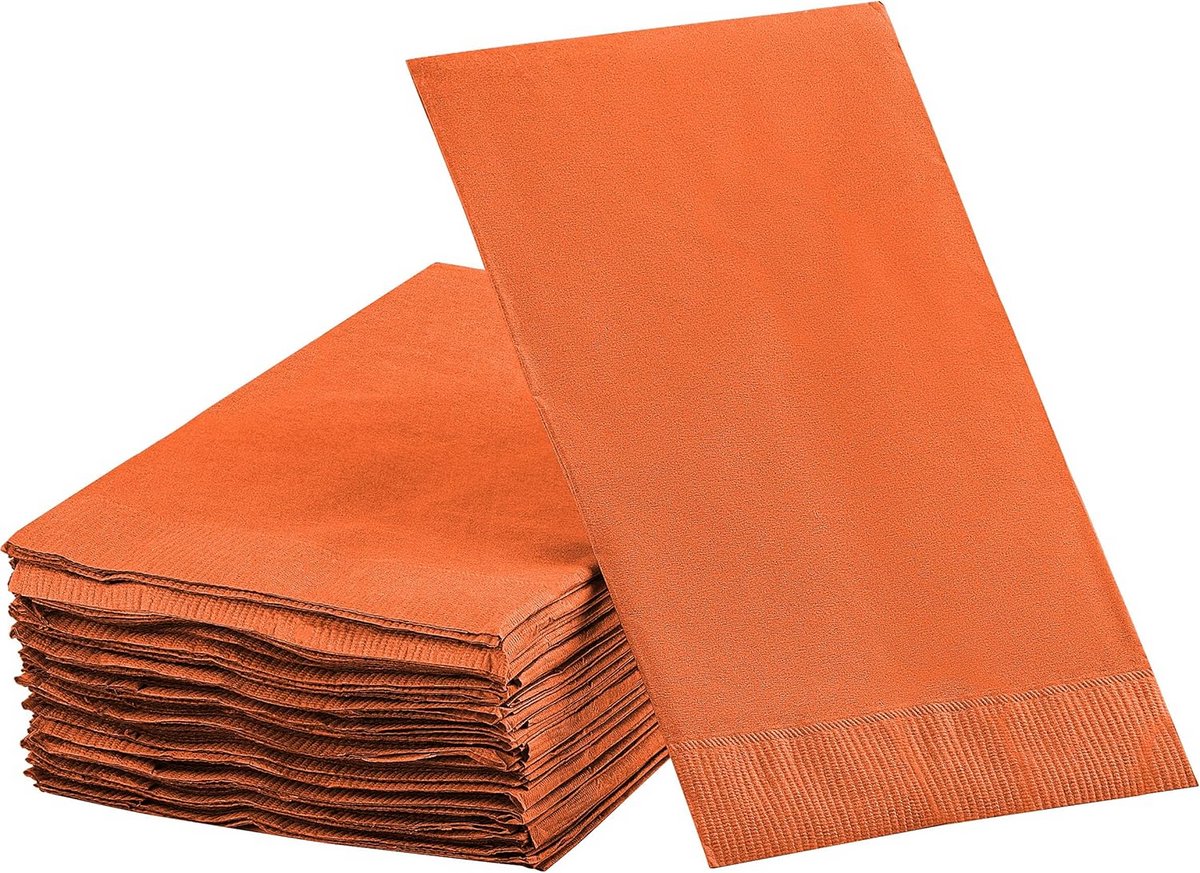 Luxe Absorberende Papieren Gastendoekjes 40 Stuks - Multi Kleur voor Feest en Keuken