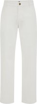 WE Fashion Heren regular fit broek met elastieke broekband