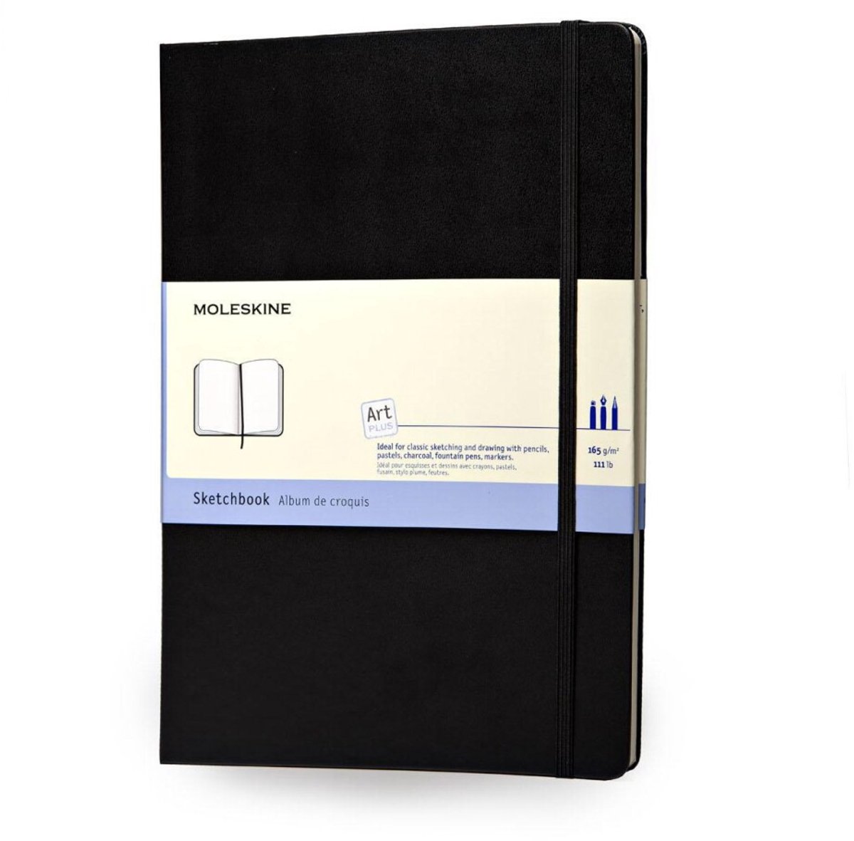 Moleskine Art Schetsboek - A4 - Hardcover - Zwart — afbeelding 9