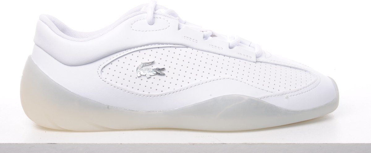 Lacoste dames sneaker Low Pro D leder Wit